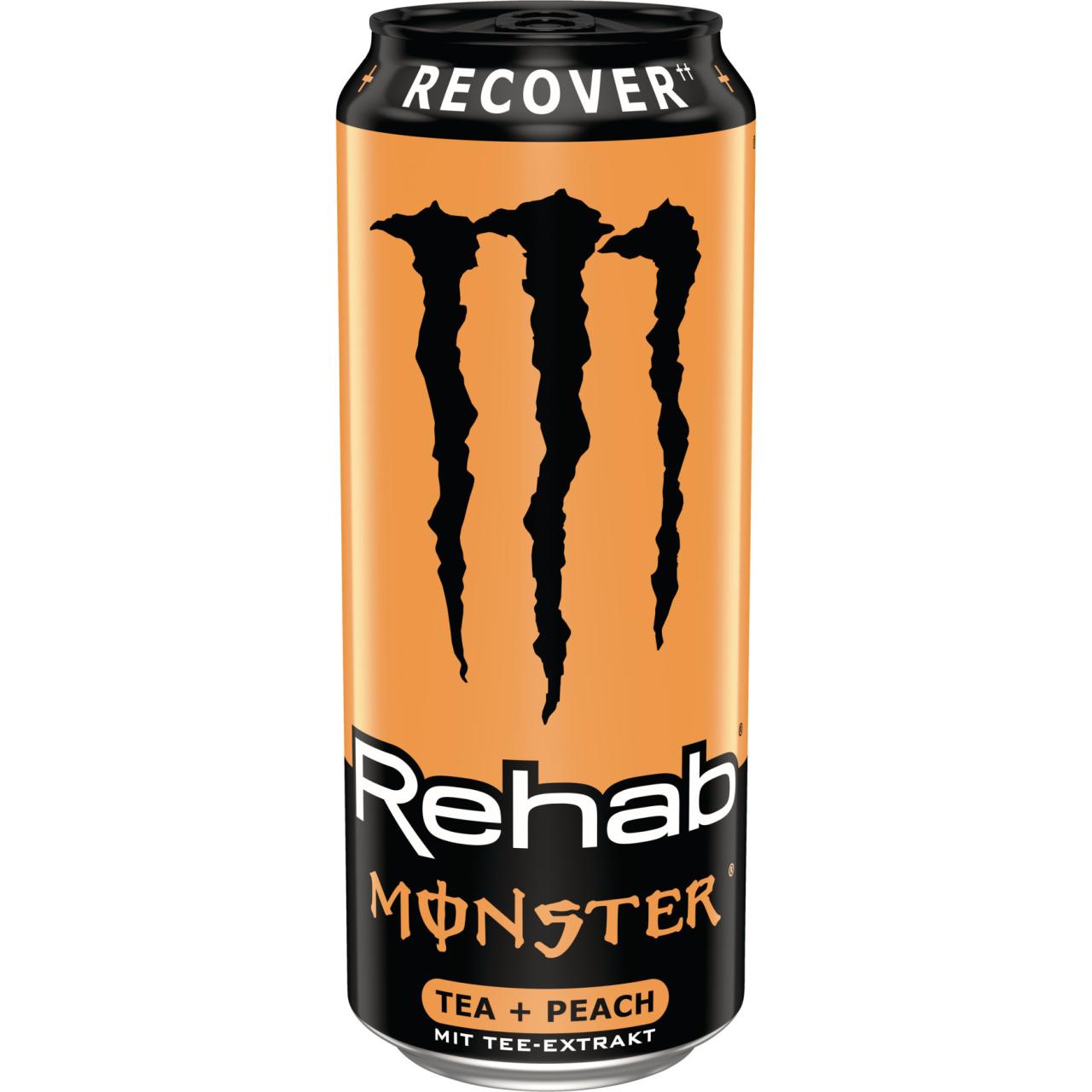 Monster Energy Rehab Peach 12x0,5l Dose