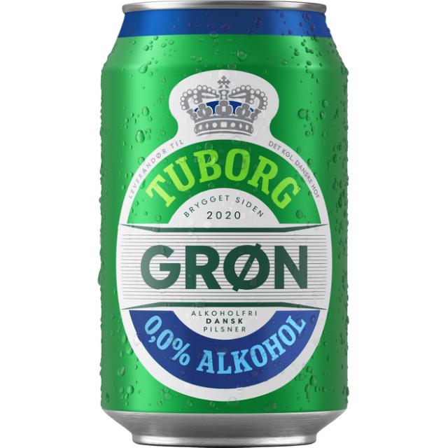 Tuborg 0,0%  24x33l Dose