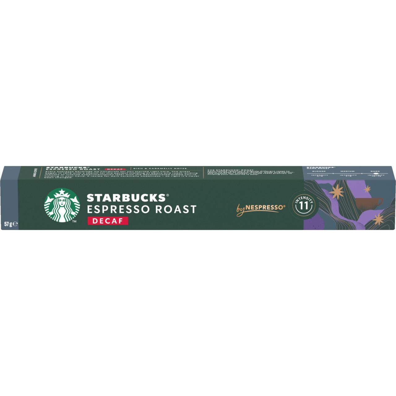 Starbucks Kapsel Decef Espresso Roast 57g
