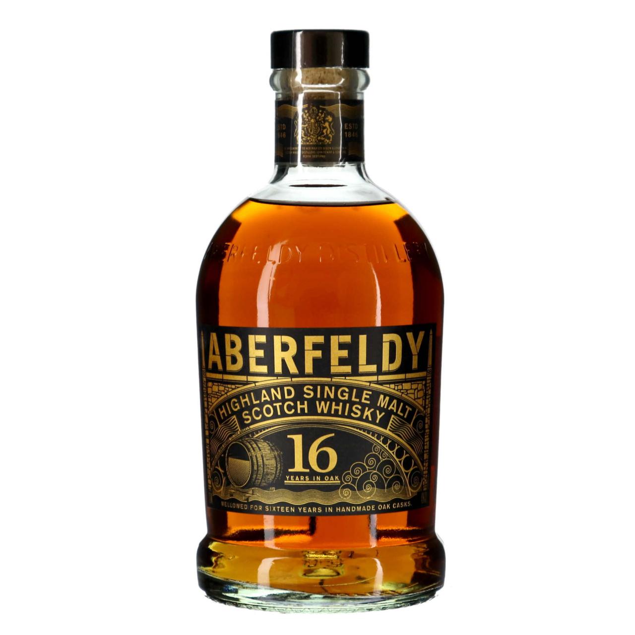 Aberfeldy Highland Single Malt Scotch Whisky 16 Years 40% 0,7l