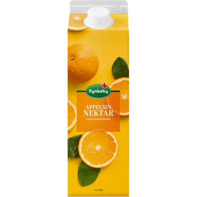 Rynkeby Appelsin Nektar 1l Display
