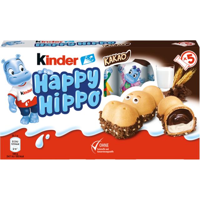 Ferrero Kinder Happy Hippo Cacao 5x20,7g