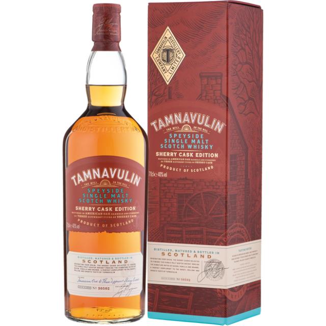 Tamnavulin Single Malt Scotch Whisky  Sherry Cask 40% 0,7l