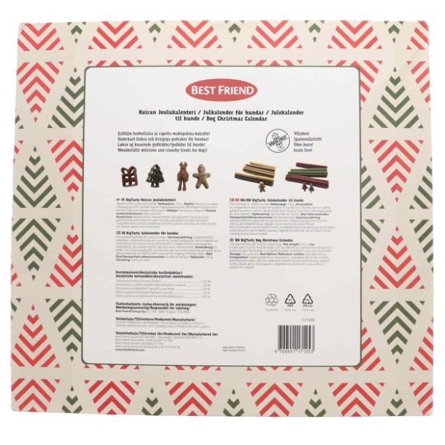 Best Friend Big Tasty Julekalender Hund 230 g