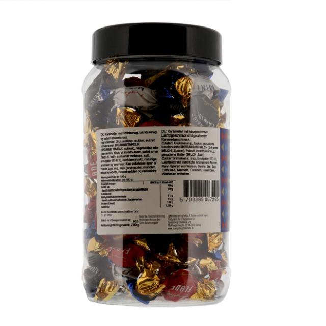 * Spangsberg Blandede karameller 750g Display