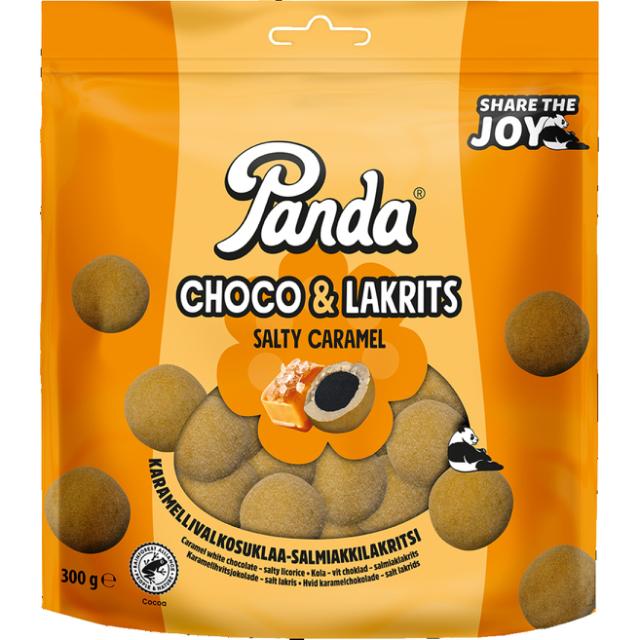Panda Choco & Lakrits Salty Caramel 300g