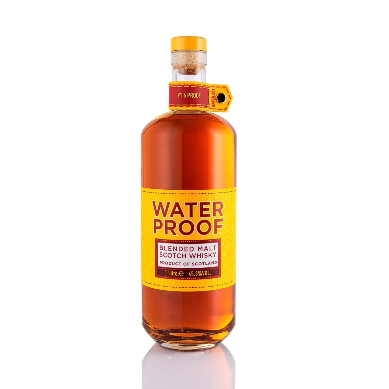 Water Proof Blended Malt Scotch Whisky 45,8% 1,0l