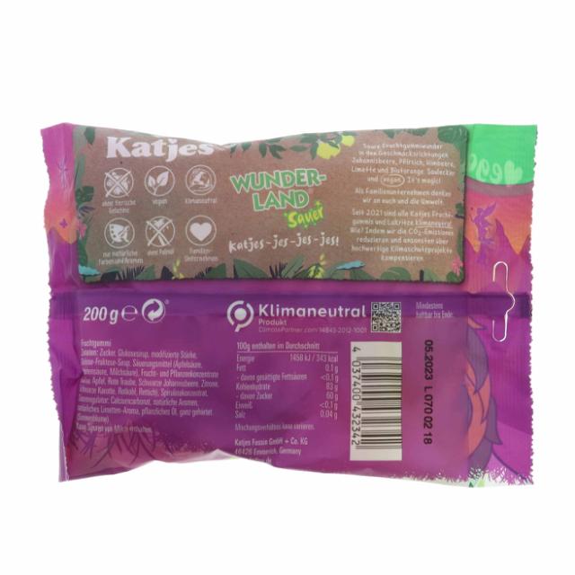 *KATJES Wunderland sauer 200g