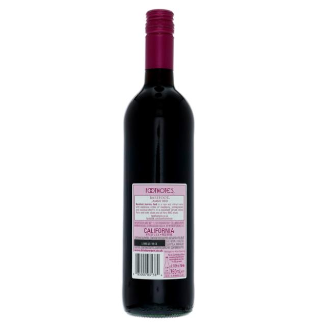 Barefoot Jammy Red 10,5% 0,75l