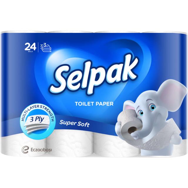 * Selpak toiletpapir/Toilettenpapier 24 Rl