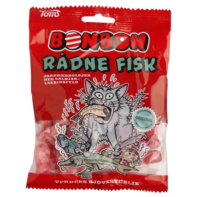 Bonbon Rådne Fisk 125g