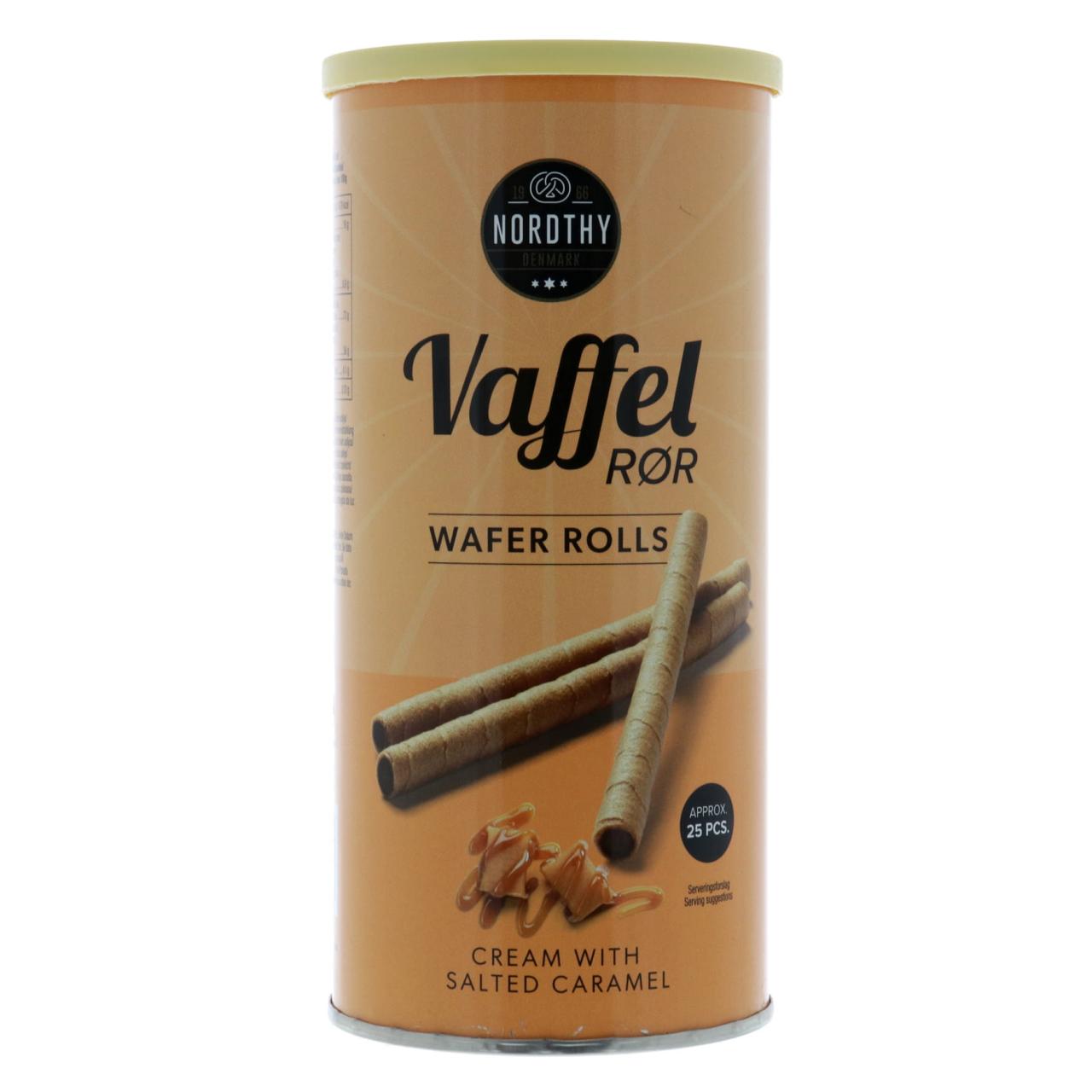 Nordthy Vaffelrør Saltet karamel 250g