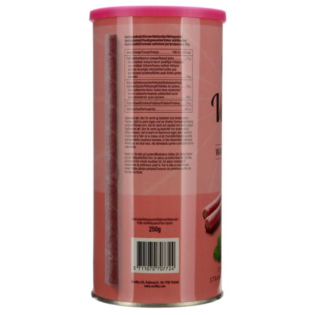 Nordthy Vaffelrør Jordbær 250g