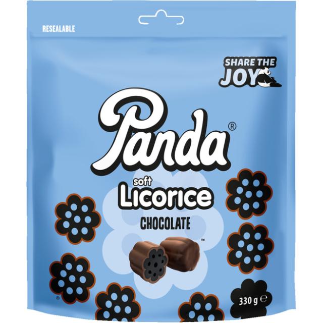 Panda Soft & Fresh Licorice Choco 330g