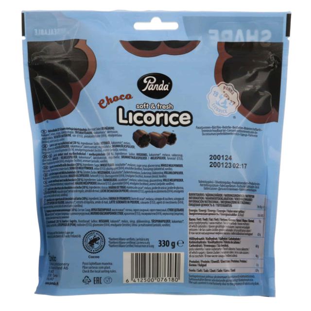 Panda Soft & Fresh Licorice Choco 330g