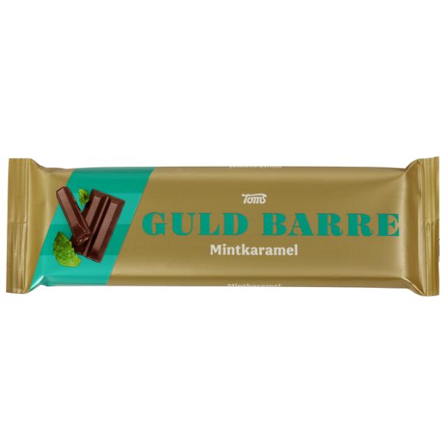 * Toms Guld Barre Mintkaramel 80g
