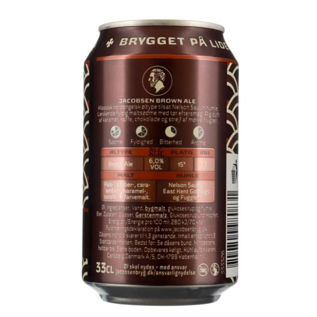Jacobsen Brown Ale 6% 12x0,33l Dose