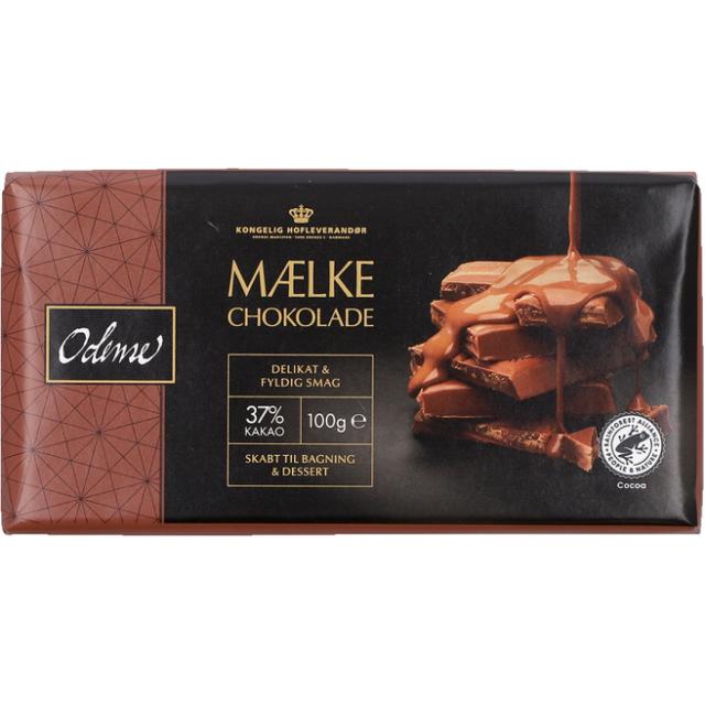 Odense Chokoladeplade Mælk 37% 100g