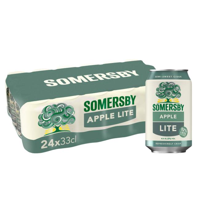 * Somersby Apple Lite 4% 24x0,33l