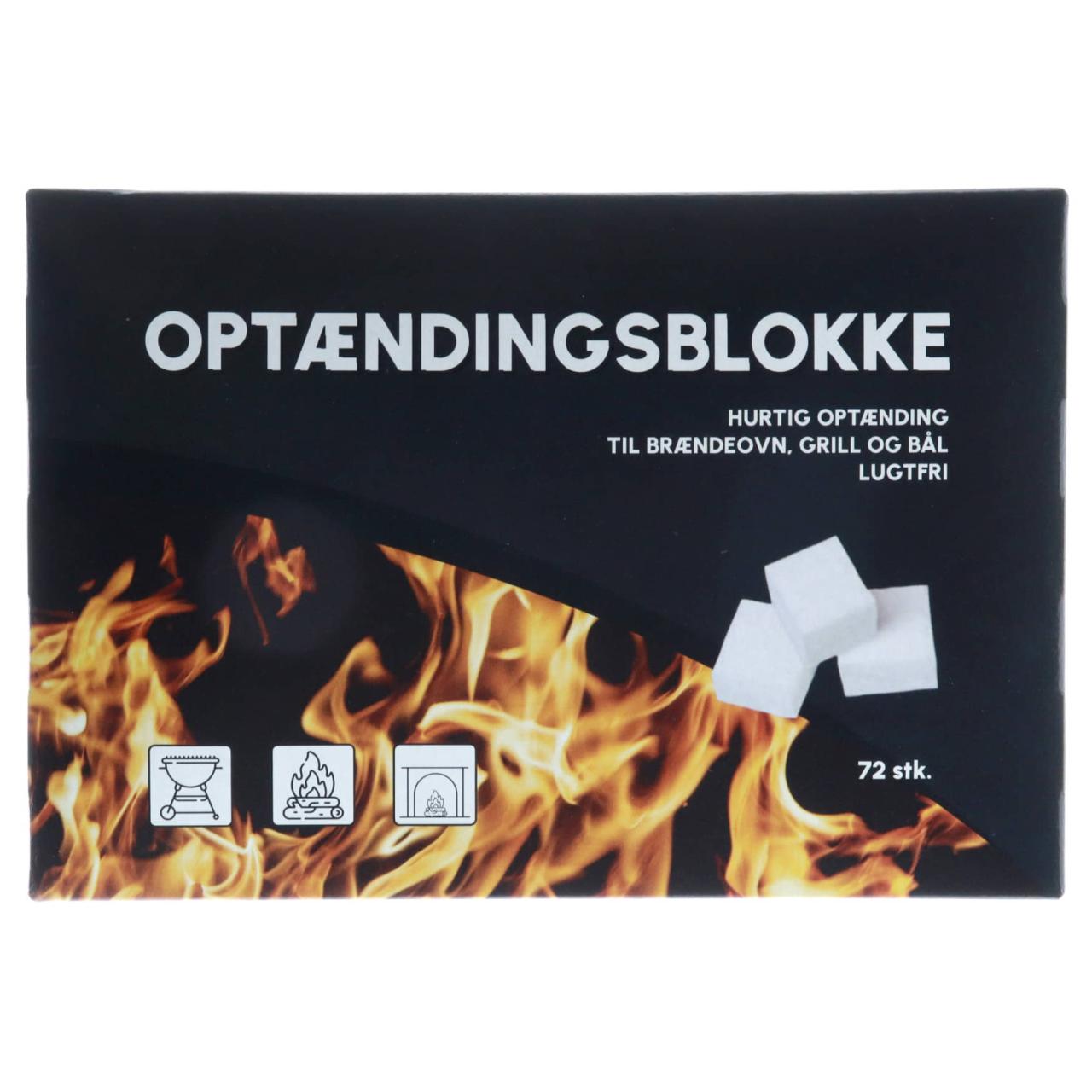 Optændingsblokke/Anzünder Grill/Ofen 72 Stk.