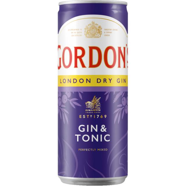 DPG Gordon's Gin&Tonic 10% 0,25l Ds