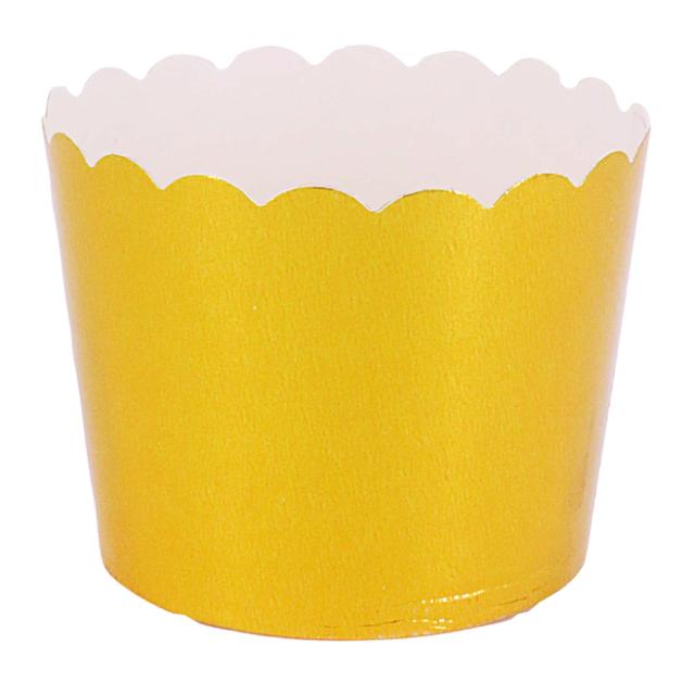 Muffinform 24stk Guld