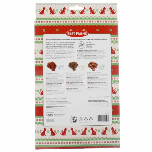Best Friend X-MAS Katze Julekalender 60g