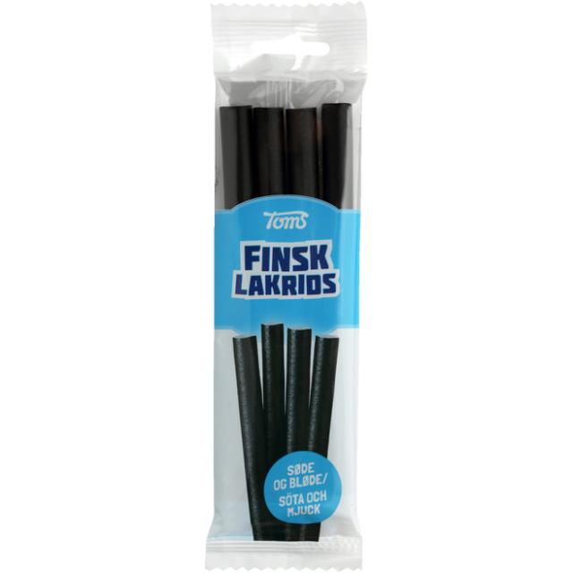 Toms Go'e Stænger Finsk Lakrids 100g