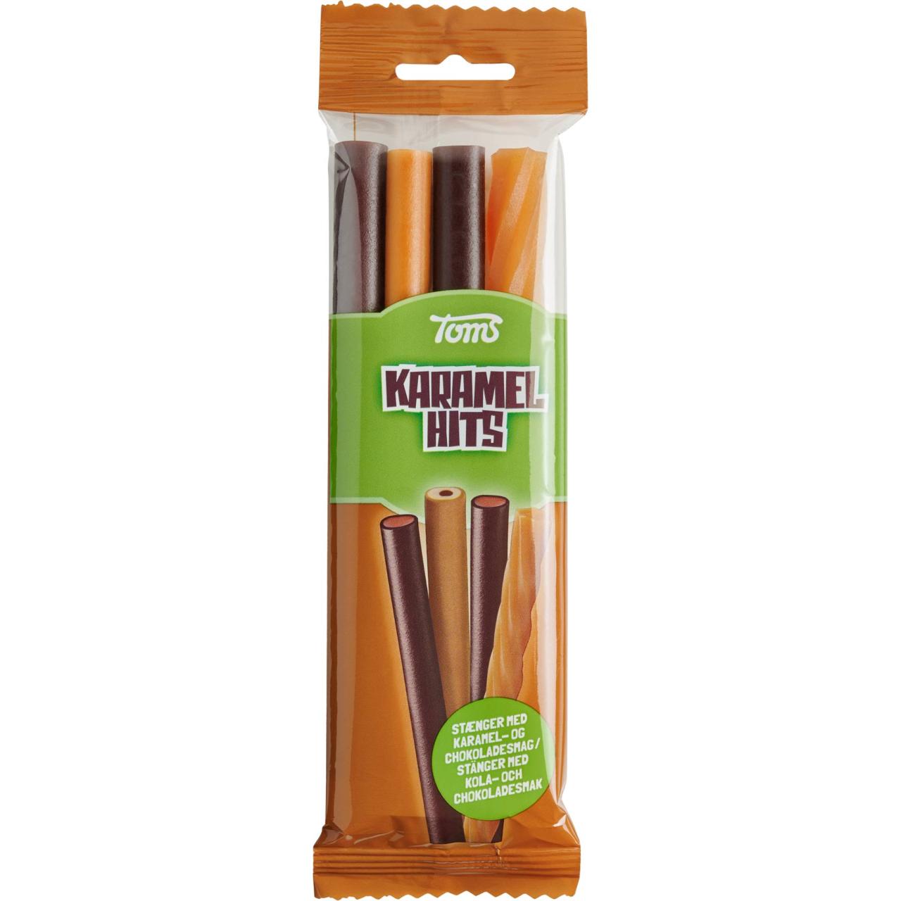 Toms Go'e Stænger Karamel Hits 100g