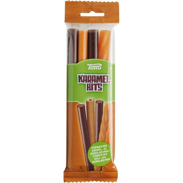 Toms Go'e Stænger Karamel Hits 100g