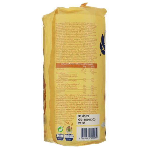 Wasa Rund Sesam & Havsalt 290g