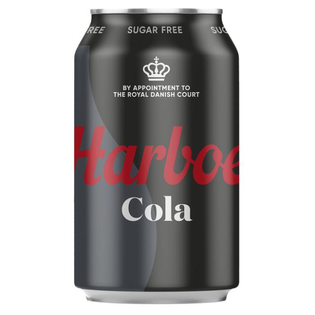 Harboe Cola Sugar Free 24x0,33l Dose