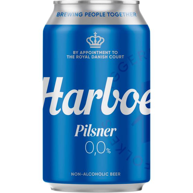 Harboe Pilsner 0,0% 24x0,33l Dosen