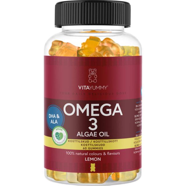 * VitaYummy Omega 3 Lemon 60 St.