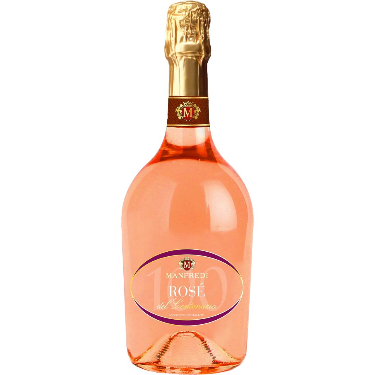 Manfredi Moscato Rosè Spumante 6,5% 0,75l