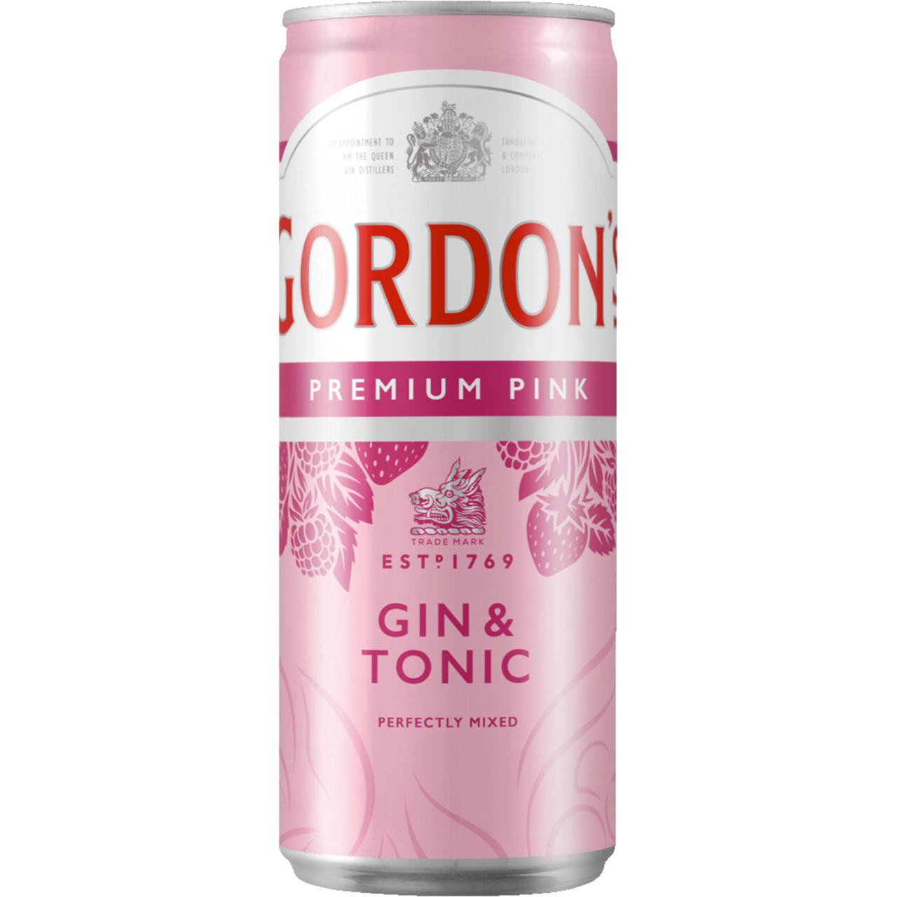 DPG Gordons Pink Gin & Tonic 10% 0,25l Ds