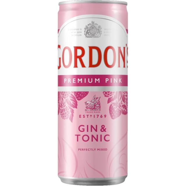 DPG Gordons Pink Gin & Tonic 10% 0,25l Ds