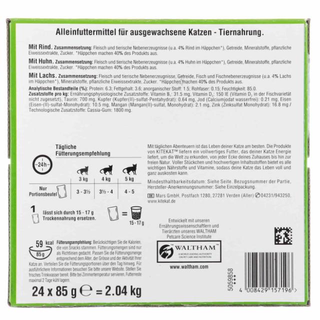 Kitekat Multipack Markt-Mix in Gelee 24x85g