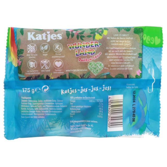 Katjes Wunderland Rainbow-Edition 175g