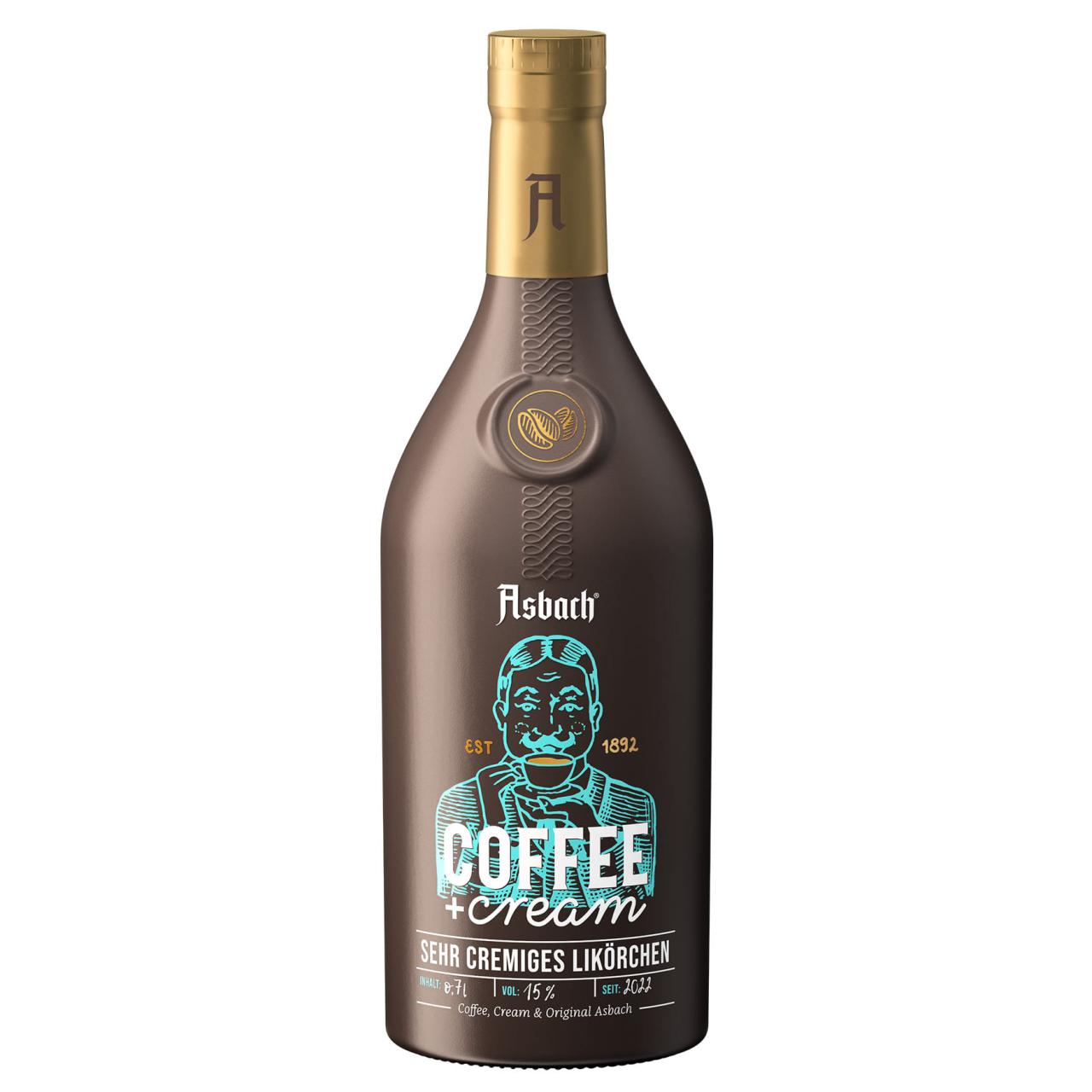 Asbach Coffee & Cream 15 % 0,7l