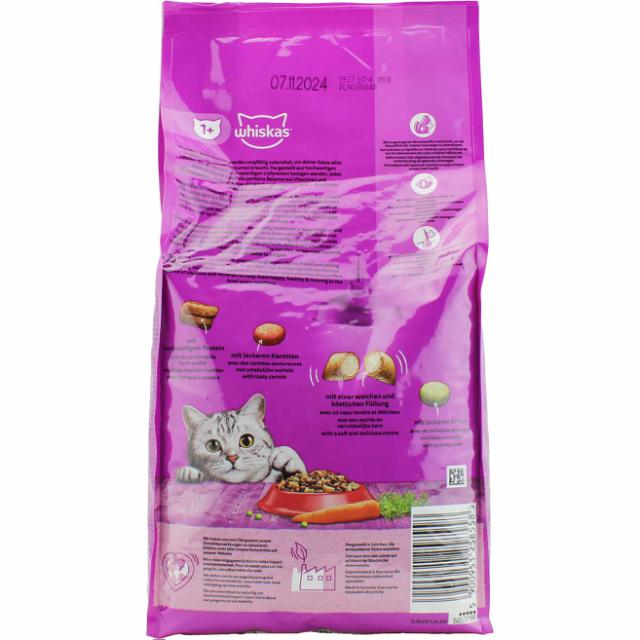 * Whiskas Adult 1+ m. Okse/Rind1,9kg