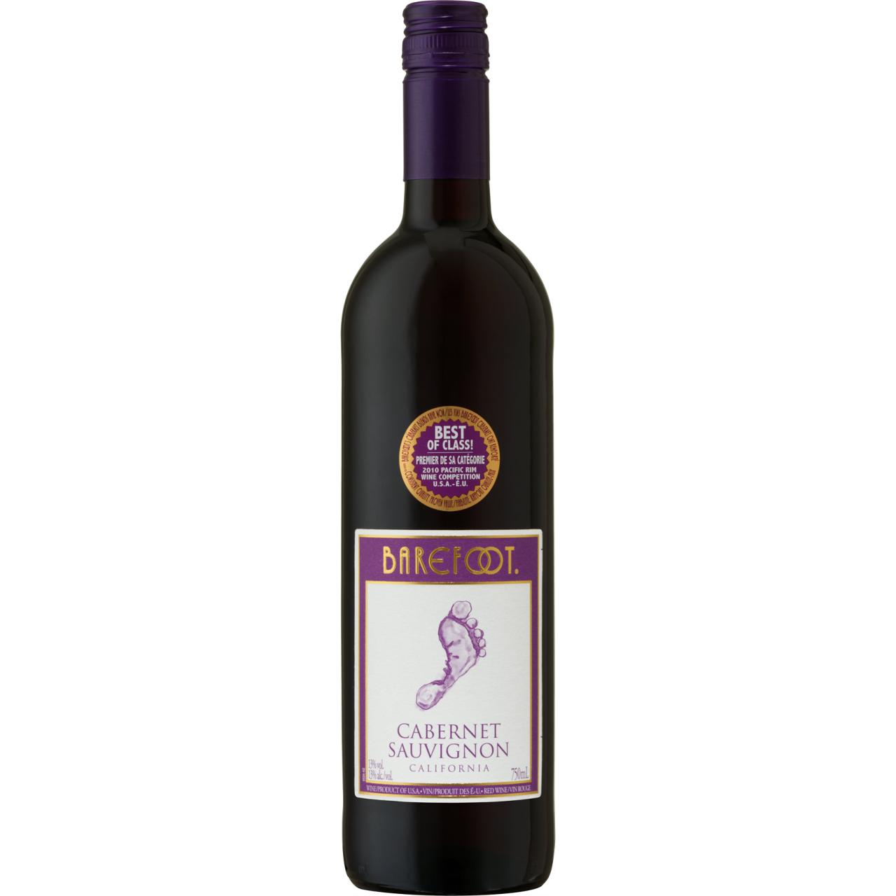 Barefoot Cabernet Sauvignon 13% 0,75l