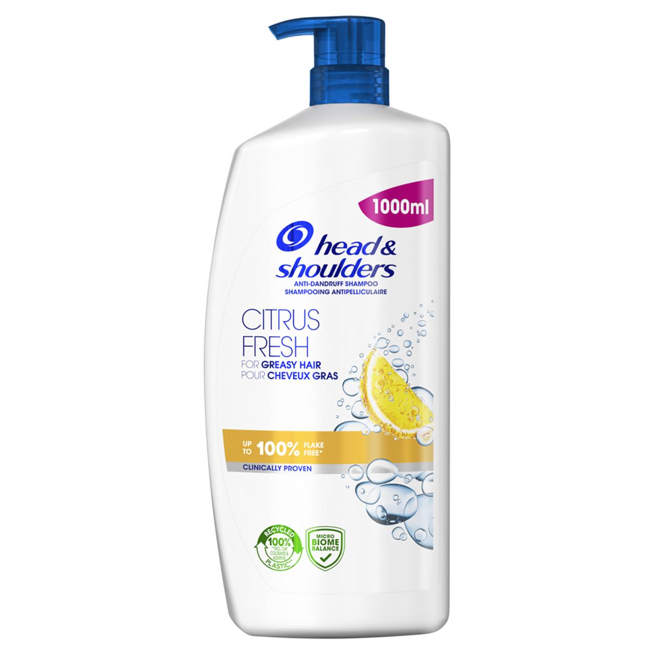 Head & Shoulders Shampoo Citrus mit Pumpe 1l
