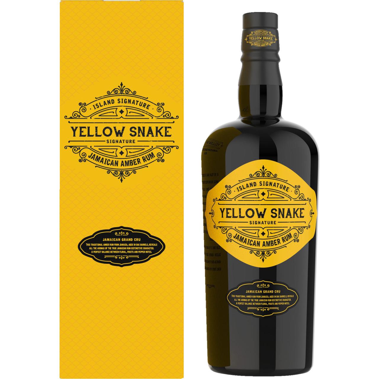 Yellow Snake Jamaican Rum 40% 0,7l