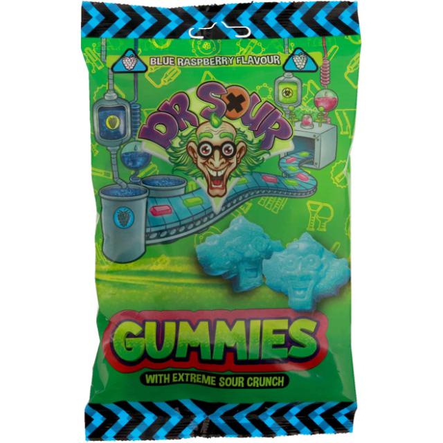 Dr. Sour Gummies Blue Raspberry Flavour 200g