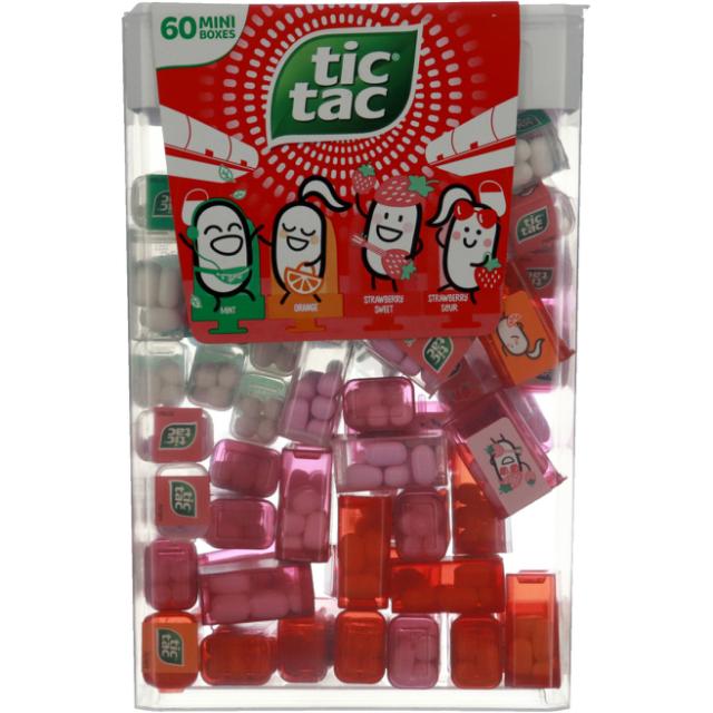 Tic Tac Travels Lilleput Strawberry 228g