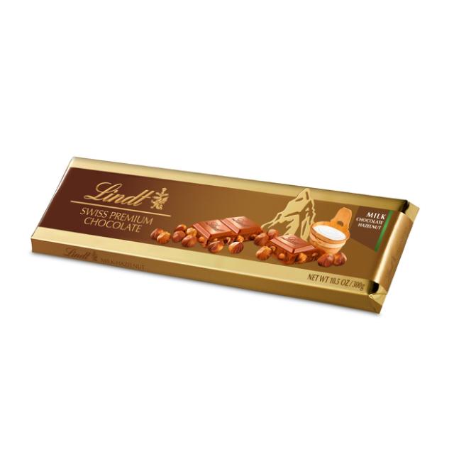 Lindt Premium Milk Hazelnut 300g