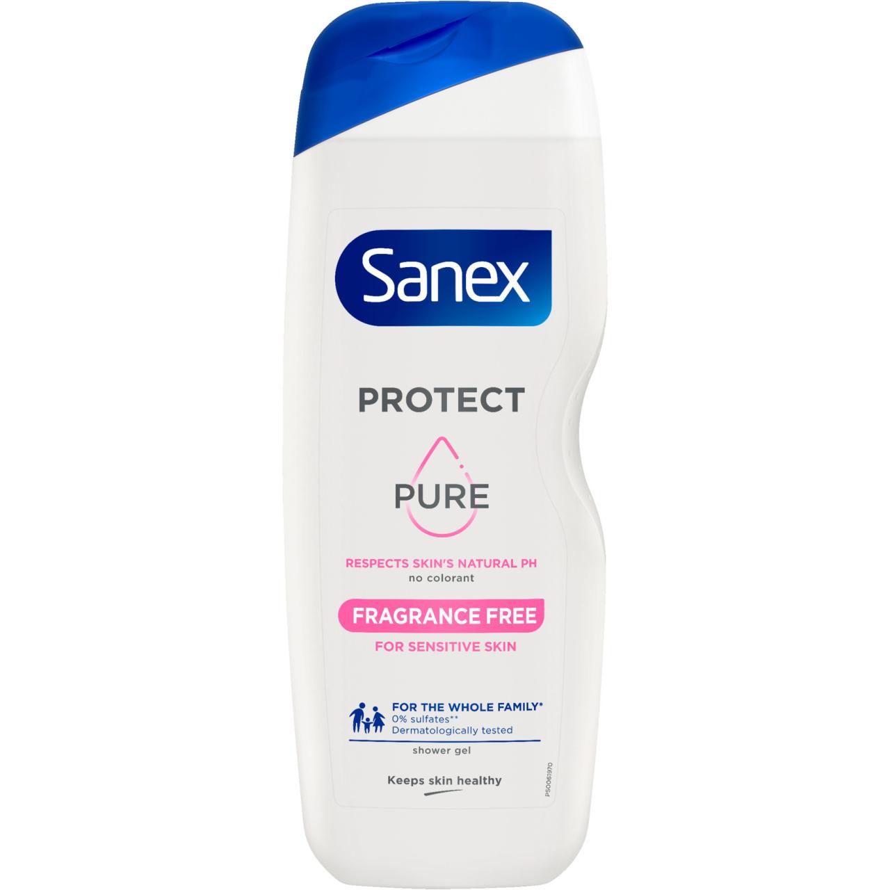 Sanex Shower Gel Pure Fragrance Free 760ml