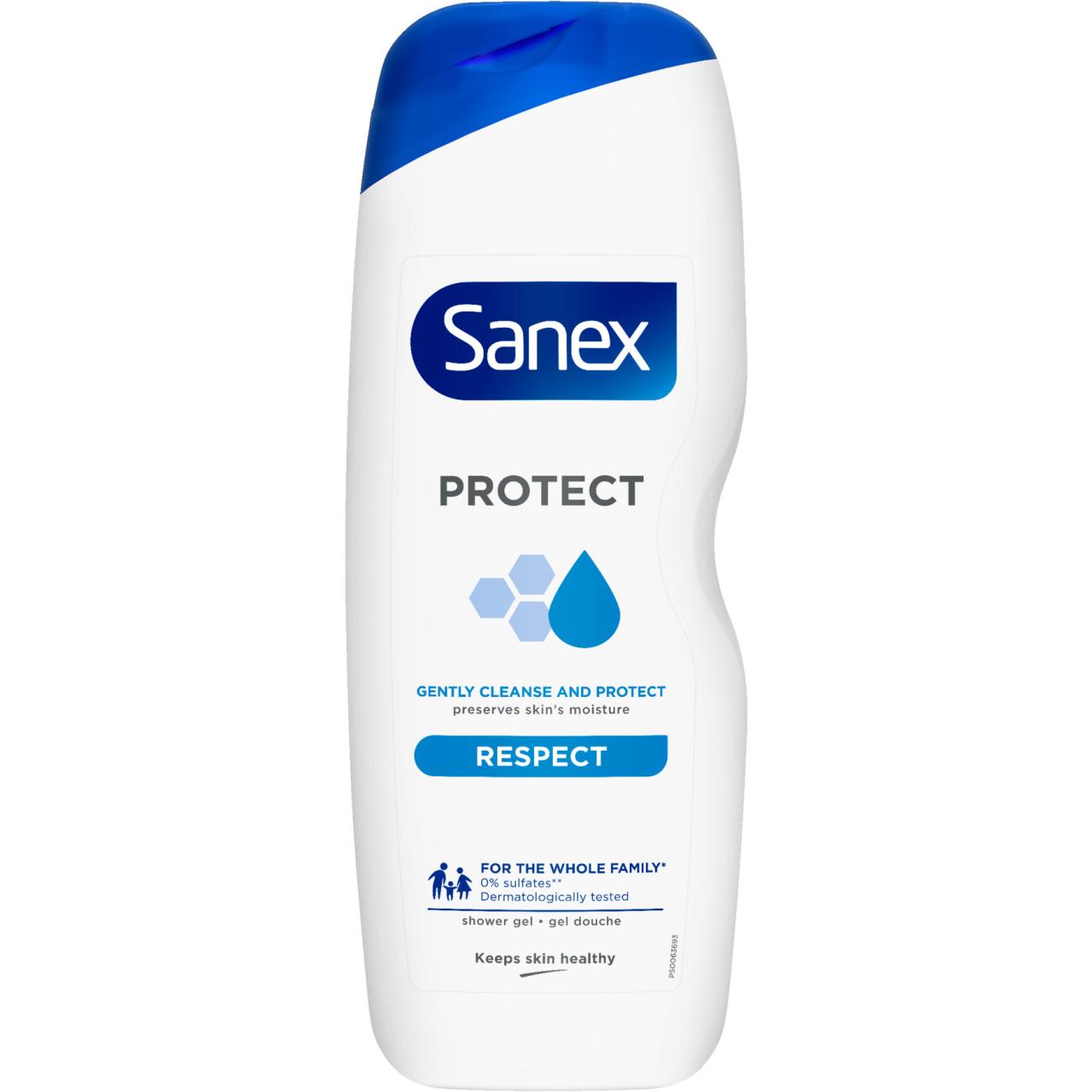 Sanex Shower Gel Protect Respect 760ml