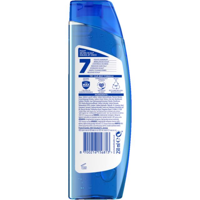 * Head & Shoulders Shampoo Pro-Expert 7 Dandruff Control 250ml